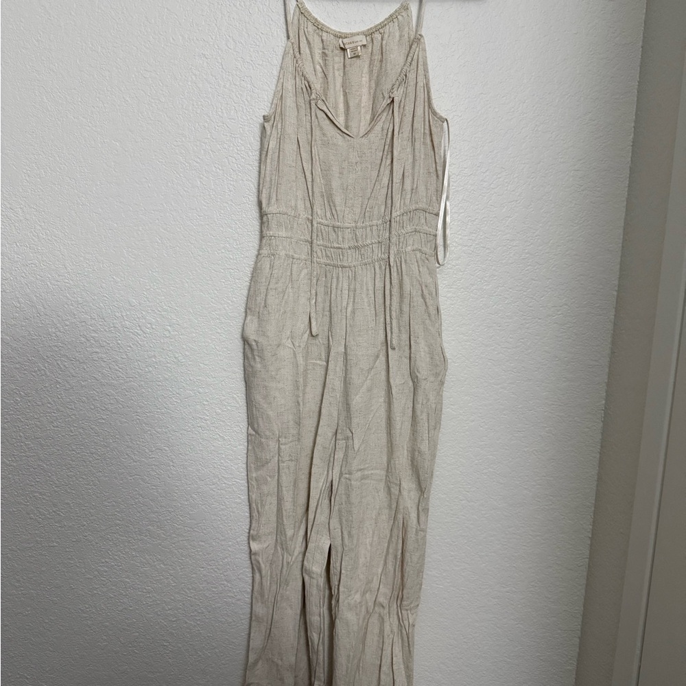 Elegant Cream Jumpsuit